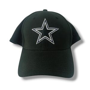 New Era 39THIRTY Dallas Cowboys NFL Cap STAR Back M/L Black